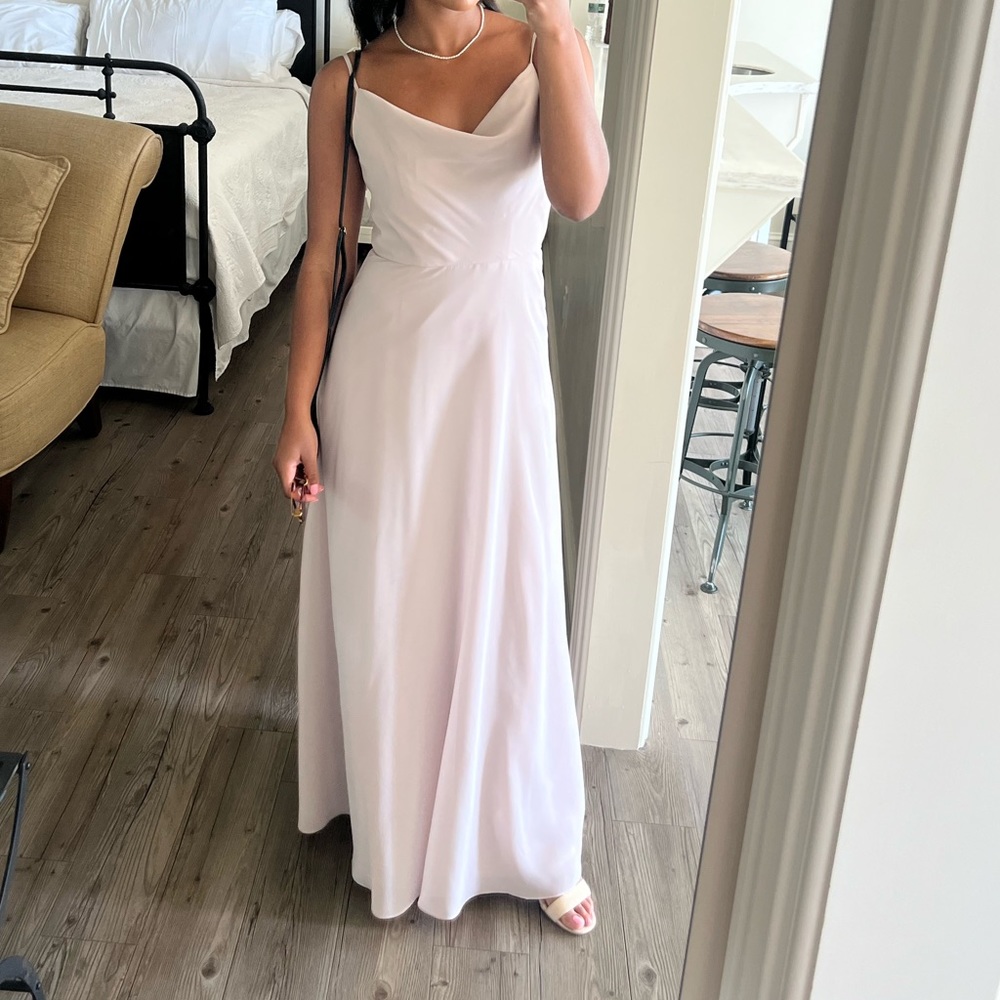 Jenny Yoo (Bella Bridesmaids) Bridesmaids Dress - Woodrose, Style “Colby”